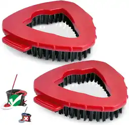 Walmart Vislone Scrub Brush Compatible for O-Cedar 1-Tank System, Bristle Cleaning Floor Brush, 2 Count offer