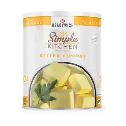 Walmart ReadyWise Dehydrated Flavored Butter Powder, 204 Servings in #10 Can offer