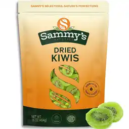 Walmart Sammy's Dried Sweetened Kiwi - Juicy & Tangy Treat, 16 oz offer