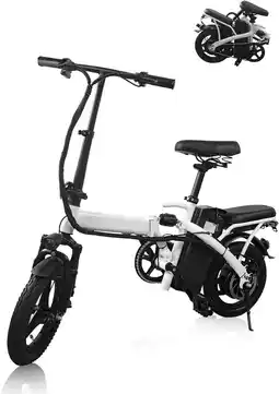 Walmart APYEAR 14 Folding Electric Bike 22 Miles, 350W Electric Bicycle for Adults, Suitable for Commuting offer