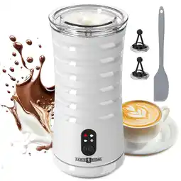 Walmart Milk Frother, Miroco Electric Milk Steamer Soft Foam Maker Non-Stick Interior, Strix Control offer