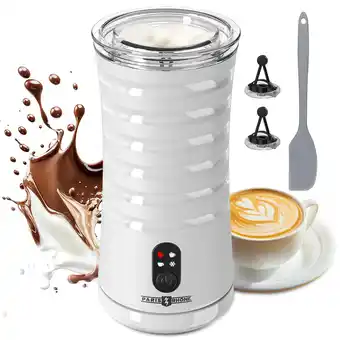 Walmart Milk Frother, Miroco Electric Milk Steamer Soft Foam Maker Non-Stick Interior, Strix Control offer