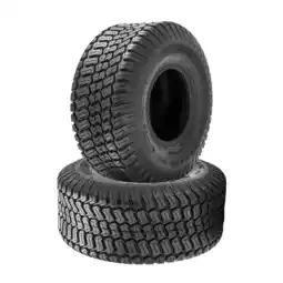 Walmart HALBERD 2 Pack 15x6.00-6 Lawn & Garden Tire 4PR 15x6x6 Mower Turf Tires offer
