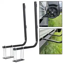 Walmart Kojem 4 4-1/2 Camper RV Bumper Mount Tote Tank Carrier Rack Camco Rhino Secure Holder in Place offer