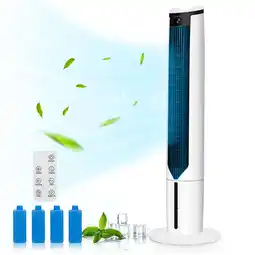 Walmart Costway 3-In-1 Evaporative Air Cooler 41'' Portable Tower Fan Humidifier offer