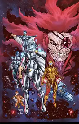 Walmart Silverhawks #1 JAF Exclusive SIGNED Campana Cover Dynamite Comic Book 2025 offer