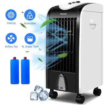 Walmart Costway Evaporative Portable Cooler Fan Humidify offer