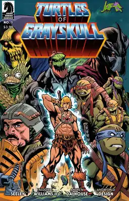 Walmart Turtles Of Grayskull #1 Cvr C JAF EXCLUSIVE Chris Campana **SIGNED** Dark Horse Comic Book 2024 offer