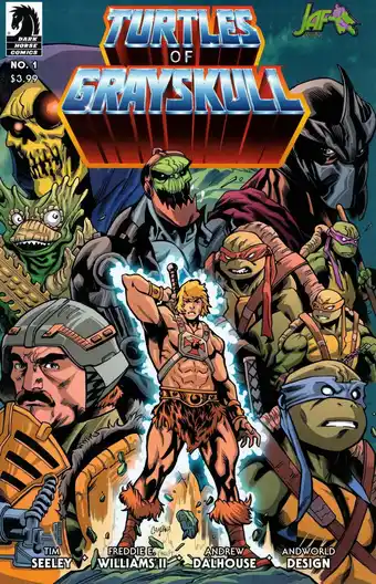 Walmart Turtles Of Grayskull #1 Cvr C JAF EXCLUSIVE Chris Campana **SIGNED** Dark Horse Comic Book 2024 offer