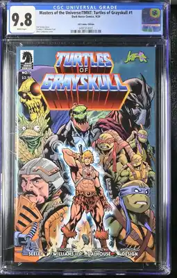 Walmart PRE SALE Turtles Of Grayskull #1 Cvr C JAF EXCLUSIVE Chris Campana Dark Horse Comic Book 2024 offer