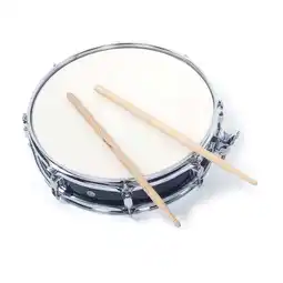 Walmart UBesGoo 13x3.5in Professional Snare Drum w/ Drumsticks,Drum Key,Strap - Black offer
