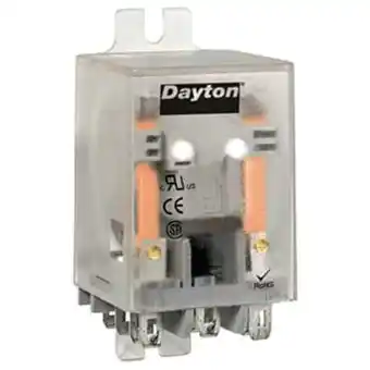 Walmart Dayton Flange Relay,12VDC,11 Pins,10A @ 277V AC 1EJD1 offer