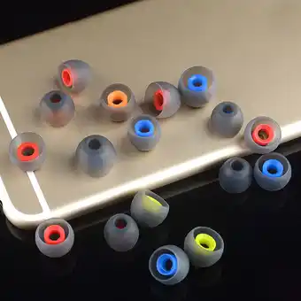 Walmart Fairnull 5 Pairs Soft Silicone Soundproof In-ear Ear Caps Replacement Earphone Accessory offer