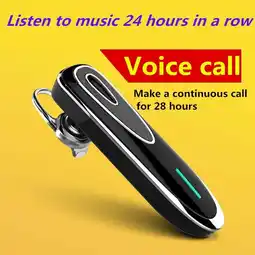 Walmart Fairnull K1 Voice Control Earhook Wireless Bluetooth-compatible Stereo Earphone Handsfree Headphone offer