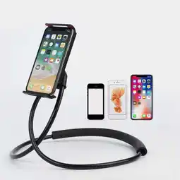 Walmart Fairnull Flexible Portable Hanging Neck Lazy Mobile Phone Holder Stand Bracket for Bed offer