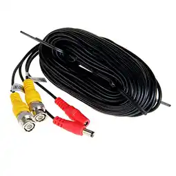 Walmart ASKMZ CCTV DVR Camera Security BNC Cable Extension Cord DC Power 10-60m for Video offer
