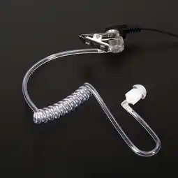 Walmart ASKMZ 2Pin Acoustic Tube Headset Earpiece for HYT Baofeng UV-5R BF-888S Walkie Talkie offer