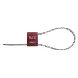 Walmart Tydenbrooks FS 50 Cable Seals,Red,PK200 1061007 offer