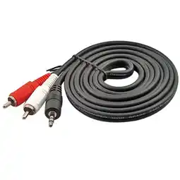 Walmart ASKMZ 3.5mm Male Stereo to RCA Audio Cable Gold-Plated Computer Speaker Wire offer