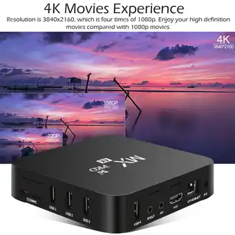 Walmart ASKMZ V88 Plus RK3229 Quad Core 1080P Miracast TV Set-top Box for Android 7.1 offer
