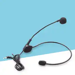 Walmart ASKMZ Head-mounted Flexible Wired Microphone for Speaker Teaching Voice Amplifier offer