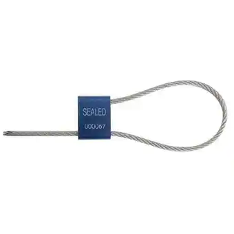 Walmart Tydenbrooks FS 50 Cable Seal,Blue,PK200 1061008 offer