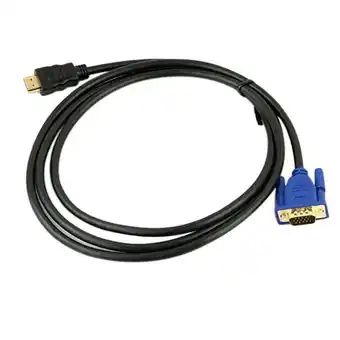 Walmart ASKMZ 6Ft VGA to HDMI-Compatible Cable Gold-Plated 1080P HD-15 M/M Wire offer
