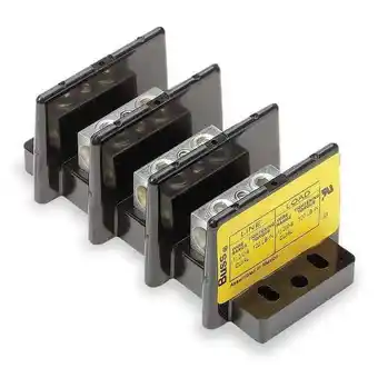 Walmart Eaton Bussmann Power Distr Block,Al/Cu,600V AC/DC 16003-3 offer
