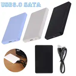 Walmart ASKMZ Portable 2TB External Hard Drive Enclosure Case USB 3.0 SATA 2.5 inch HDD Box offer