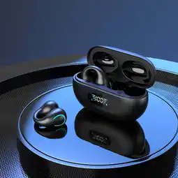 Walmart 2025 New Clearance Clip On Ear Conduction Bluetooth Headset Q71 Special For Non Ear Running offer