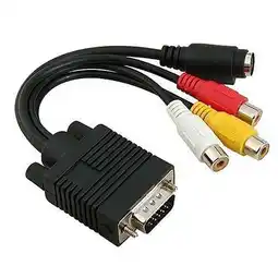 Walmart ASKMZ VGA to S-Video Converter Cable Composite AV Adapter for PC Laptop TV offer