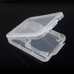 Walmart ASKMZ Clear Plastic Memory Card Case 5 Pcs SD TF Card Storage Box Protection Holder offer