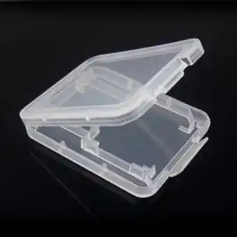 Walmart ASKMZ Clear Plastic Memory Card Case 5 Pcs SD TF Card Storage Box Protection Holder offer