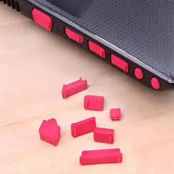 Walmart Fairnull 13Pcs Universal Silicone Anti Dust Port Plugs Cover Stopper for Laptop Notebook offer