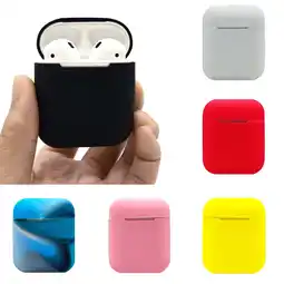 Walmart Fairnull Earphone Silicone Sleeve Wireless Headphone Box Protective Cover Shockproof Case offer