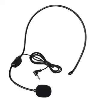 Walmart Fairnull Wired Microphone Ergonomic High Sensitivity ABS Universal Mic Voice Amplifier for Studio offer