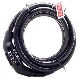 Walmart TRIHIY Bike Cable Basic Self Coiling Resettable Locks offer