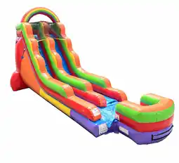 Walmart TentandTable Commercial Inflatable Water Slide, Building Block with Blower, 18 ft offer