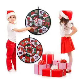 Walmart Christmas Decoration Dart Board Toy Ball Family Game Tool Home Party Wall Decor offer