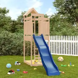 Walmart vidaXL Outdoor Playset Solid Wood Pine offer