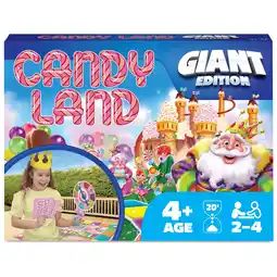Walmart Spin Master Games, Candy Land Giant Edition Board Game, for Ages 4 and up offer
