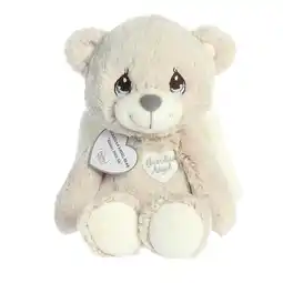 Walmart Aurora - Medium Off-white Precious Moments - 12 Guardian Angel Bear - Inspirational Stuffed Animal offer
