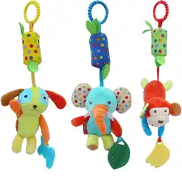 Walmart FRCOLOR Baby Hanging Toys Puppet Handbells Baby Car Crib Stroller Toys Elephant offer