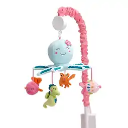 Walmart Carter's Sea Collection Musical Mobile, Seahorse, Fish Pink, Blue, Turquoise, Infant Girl offer