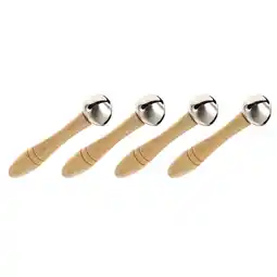 Walmart 4pcs Lovely Rattle Music Toy Hand Shaking Bell Instrument Toy for Children Toddler offer