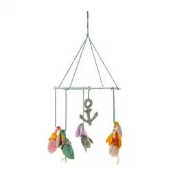 Walmart Creative Co-Op Wool Felt Pelican Mobile with Anchor offer