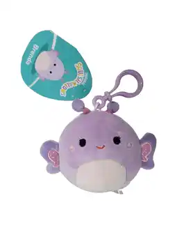 Walmart Squishmallows Official Kellytoys 3.5 Inch Brenda the Purple Butterfly Clip-On Plush Stuffed Toy offer