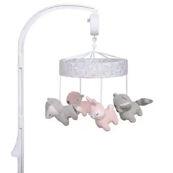 Walmart Sammy & Lou Musical Nursery Crib Mobile for Baby, Sweet Forest Friends offer