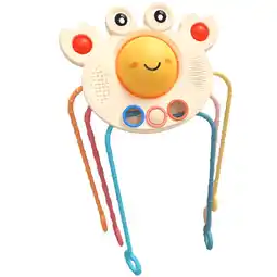 Walmart FRCOLOR Toddler Toys Pull String Toy for Kids Made of Safe Plastic and Silicone 6 Inches offer