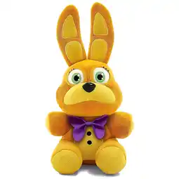 Walmart PTZZ - 7 Five Nights at Freddy's FNAF Orange Yellow Bonnie Plush Toy Stuffed Doll Clearance Toys offer